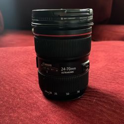 Canon Lens 24-70mm 2.8 EF