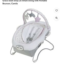 Graco Duet Sway LX Infant Swing With Portable Bouncer