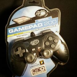 NEW! 2006 MadCatz® GAMEPAD 200 PlayStation2 Vibration pro series PS2 Controller