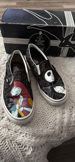 Vans The Nightmare Before Christmas black slip-on