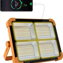 CosyEasy Portable LED Work Solar Light 100W 16500mAh 10000 LM

