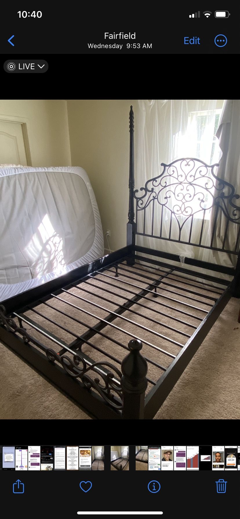 Queen Bed frame 