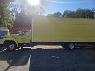 1994 ford f700 30 ft box truck