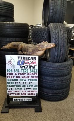 215 65 17 BRAND NEW TIRE TIRES $75 EACH $300 SET