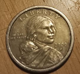 2000-P Sacagawea Golden Dollar Coin