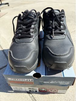 Skechers Men size 10 SAFETY shoes like new Torrance  Irvine