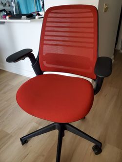 Brand New Steelcase Series 1 Ergonomic Chair - Scarlet/Black office/gaming/desk chair
