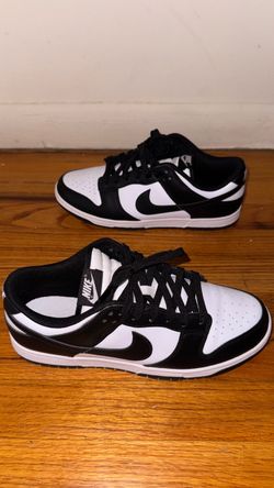 Nike Men’s Low Top Dunk Sneakers Black/White Colorblock