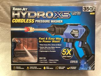 TurboJet Hydro X5 Pro Cordless Pressure Washer