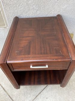 Solid Oak Nightstand- 28x24x22