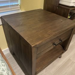 Wooden Night Stand/ Side Table 