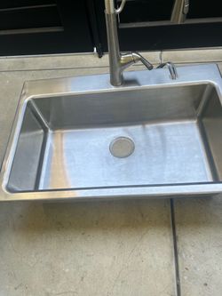Kohler stainless steel sink