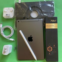 Apple  Ipad Mini 5th Generation 64GB WiFi + Cellular Unlocked with Pen And Accessories 
