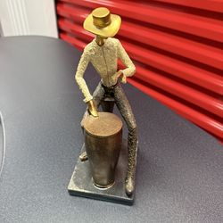 Decorative Figurine - Man Playing Drum