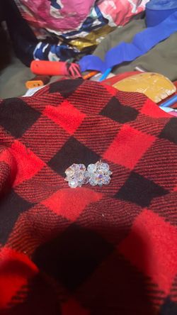 Coro crystal earrings antique