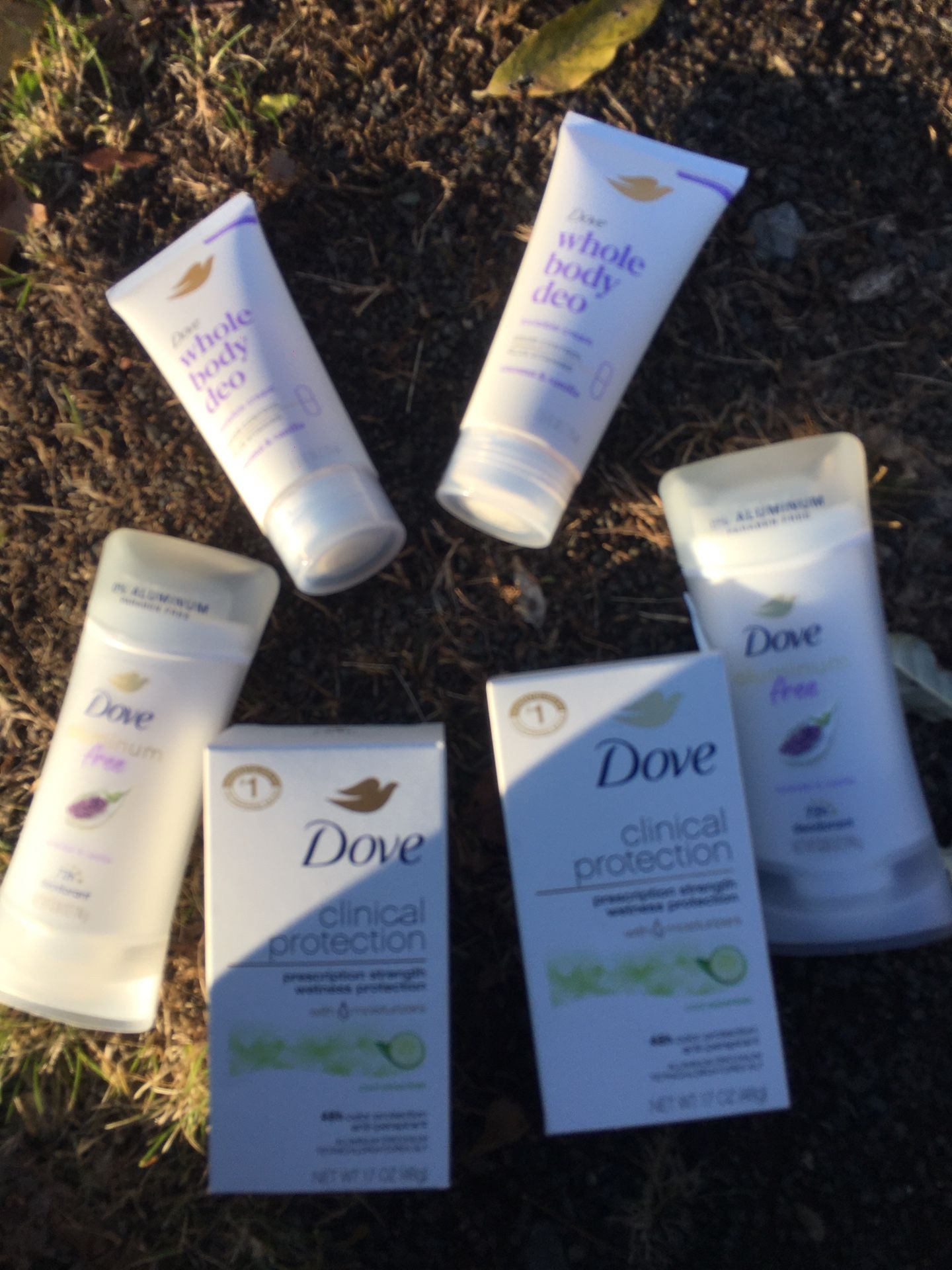 Dove Deodorants