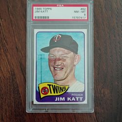 Vintage Baseball Card: Jim Kaat