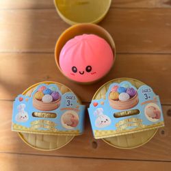 Dumpling squishy cream filled