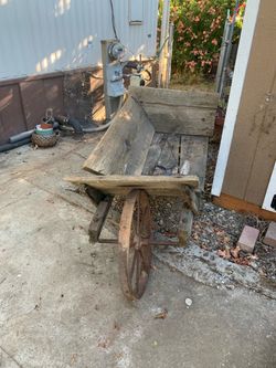 Old Wheel Barrel