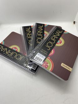 Notebook Diary Journal Lined Paper Pack Of 4 For $5