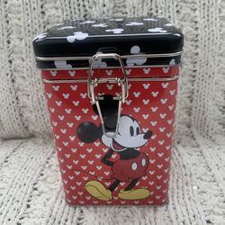 MICKEY AND MINNIE CANISTER TIN