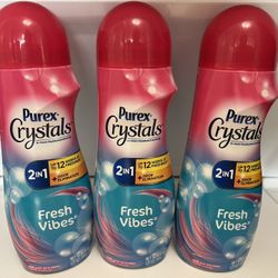 Purex Crystals In Wash Fragrance Booster 21 oz all 3 x $10