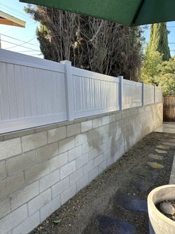 Vinyl Fence