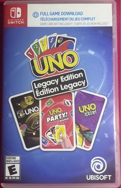UNO Legacy Edition & Just Dance 2025 Edition Nintendo switch game