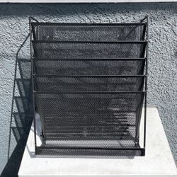 5-Pocket Metal Mesh Mountable Wall File