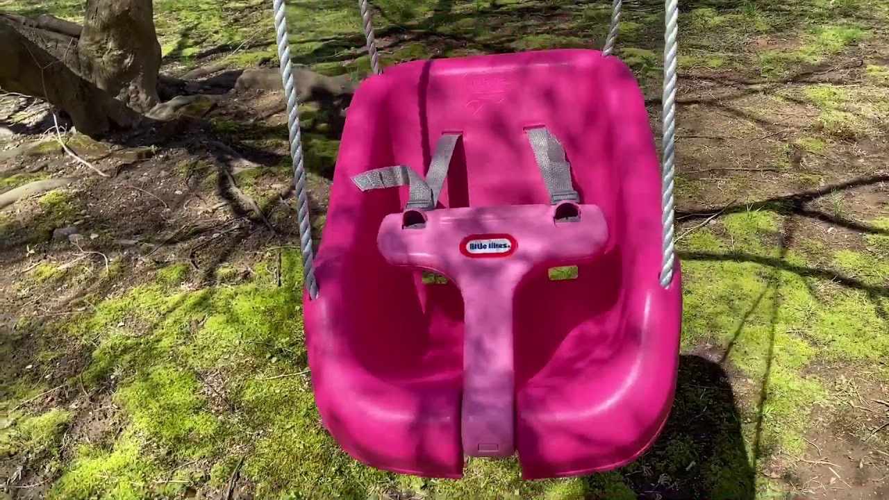 Magenta LITTLE TIKES Swing LIKE NEW