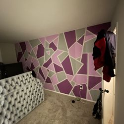 Geometric Wall Painting