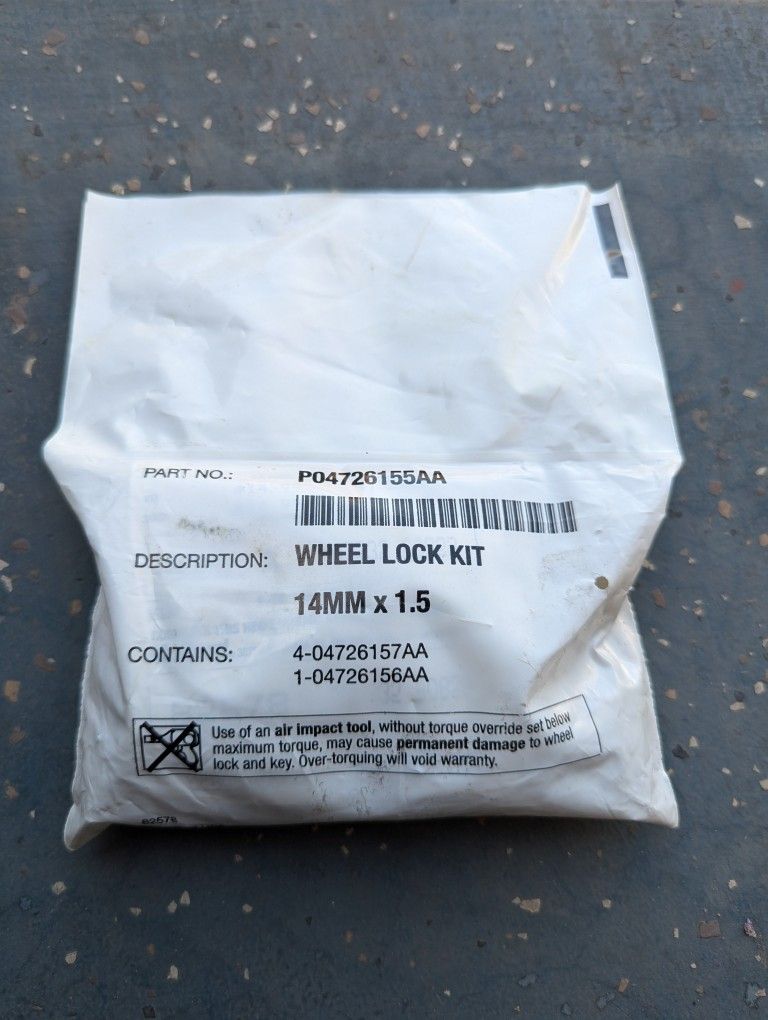 Dodge Ram OEM Wheel Lock Set