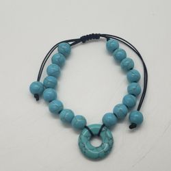 Round Turquoise Bracelet 