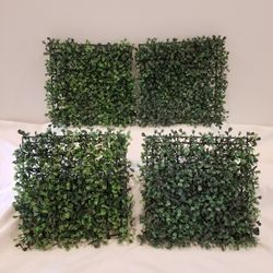 Artificial Grass Squares Decoration