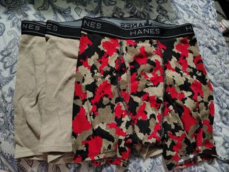 Boys size large Hanes underwear/boxers