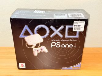 FACTORY SEALED Sony PlayStation PSone PS1 Slim BRAND NEW *RARE*