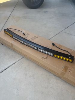 Curved LED Light Bar Dual Color Offroad