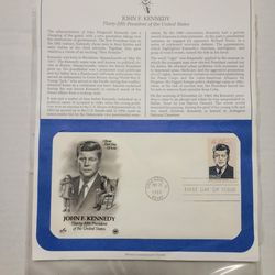 PRESIDENT JOHN F. KENNEDY FIRST DAY OF ISSUE CHICAGO, IL MAY 22 1986