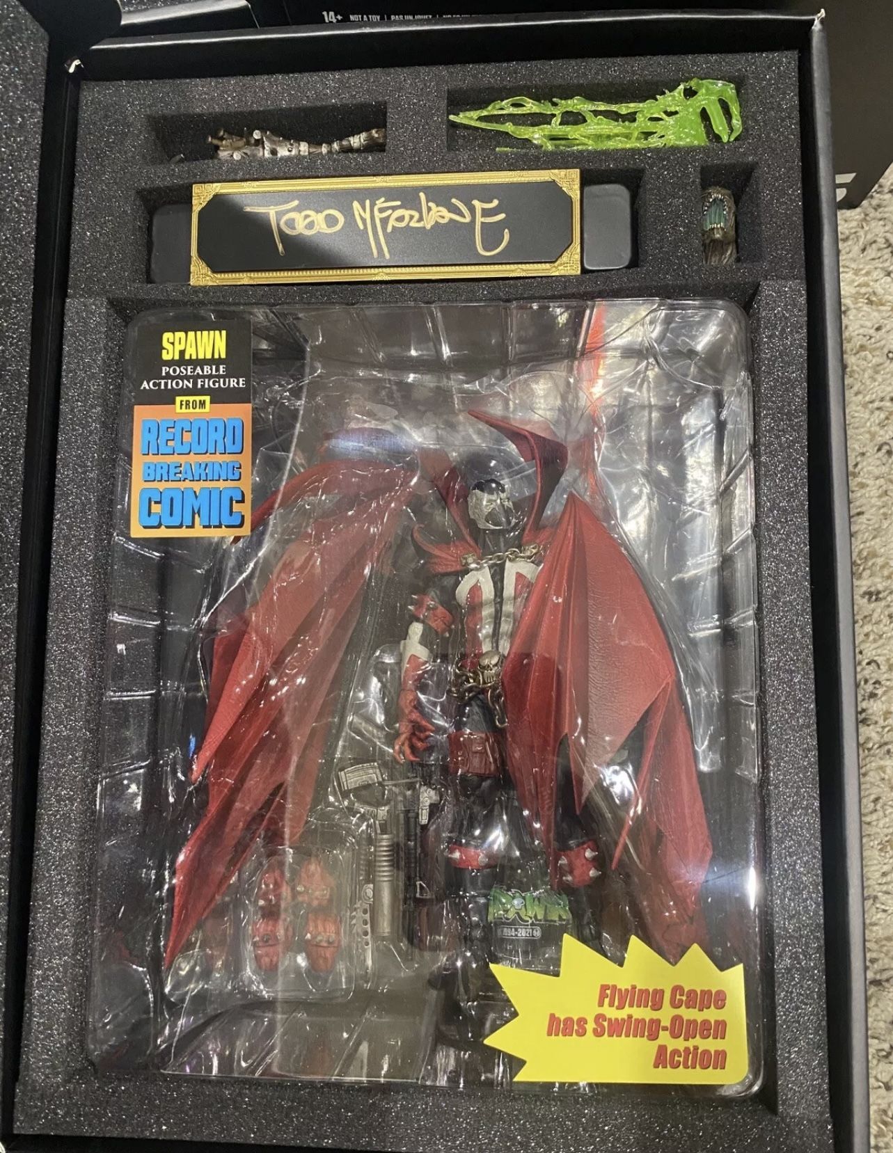 SPAWN KICKSTARTER 3 PACK TRILOGY Todd McFarlane AUTOGRAPHED