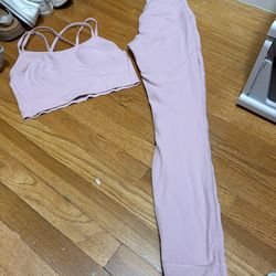 Lululemon Legging And Sports Bra Set