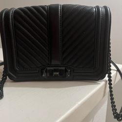 Rebecca Minkoff Black Chevron Purse
