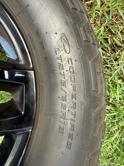 Wheels with tires
