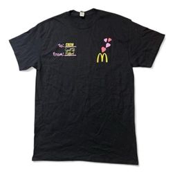 Cardi B Offset X McDonald's Short Sleeve Shirt Medium  