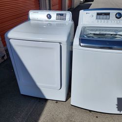 Lg Washer And Samsung Dryer Electric 