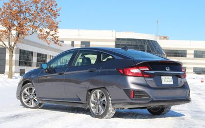 Honda clarity rear bumper cover