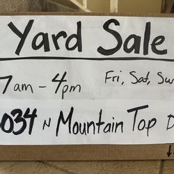 Yard Sale