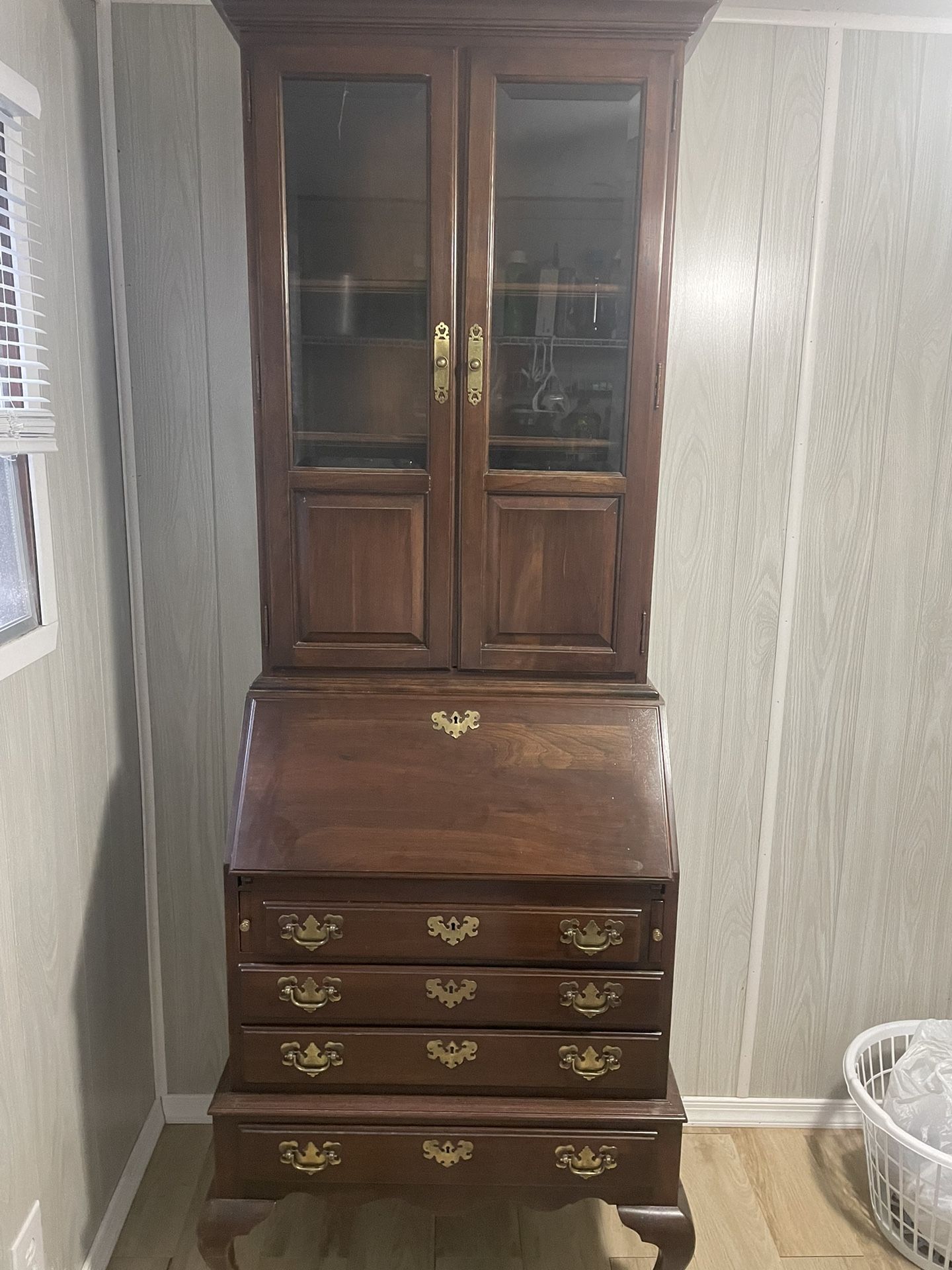 Ethan Allen vintage secretary Desk w/ Matching Dresser