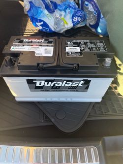 DURALAST PLATNNUM CAR BATTERY
