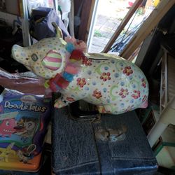 Cremic Piggy Pank Hand Painted