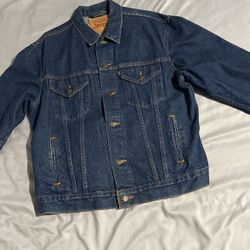 Vintage Trucker Jeans Jacket Levi’s Size Large 